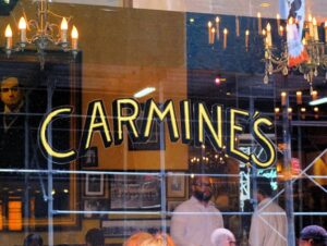 Carmine’s familjerestaurang i New York
